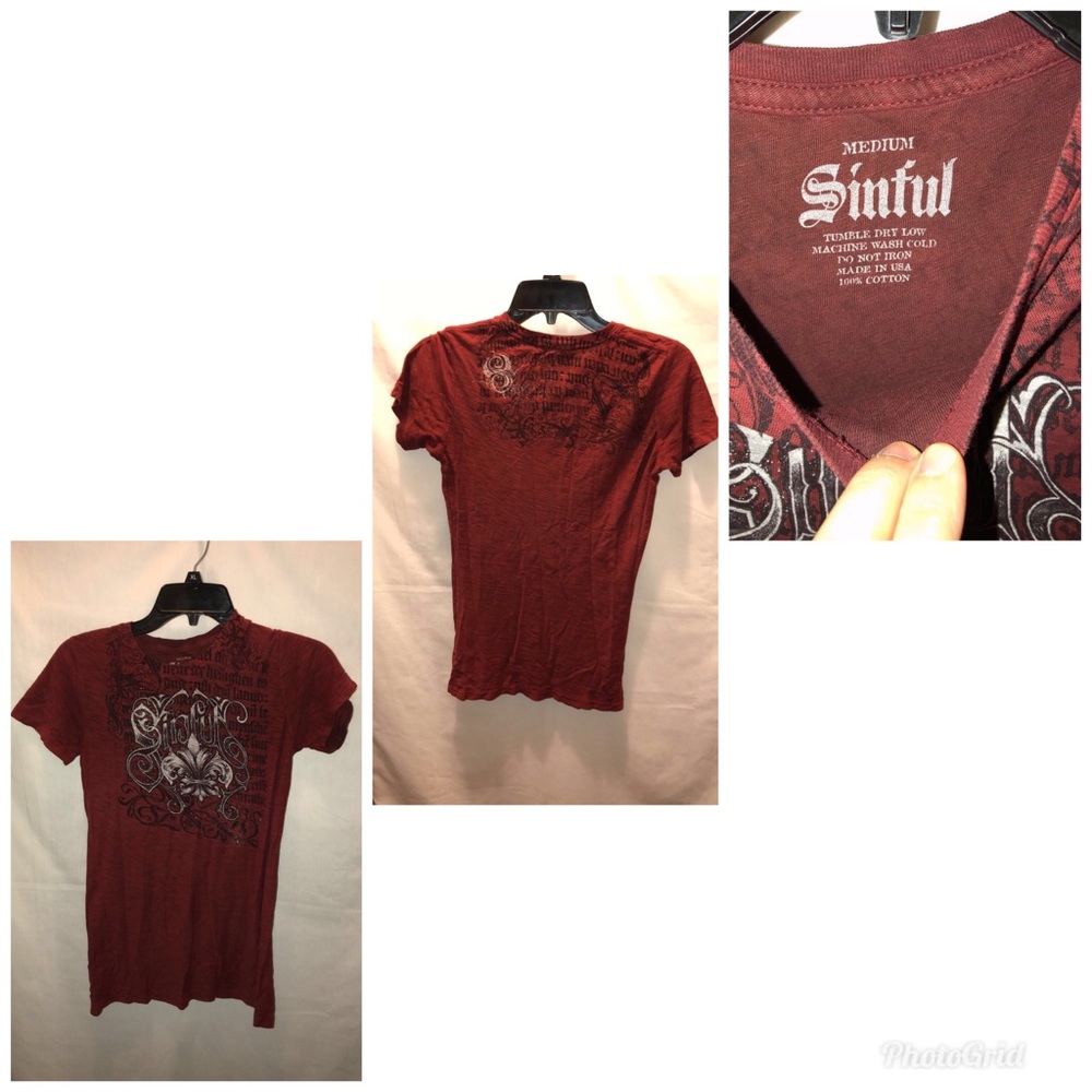 Sinful lot of tees
